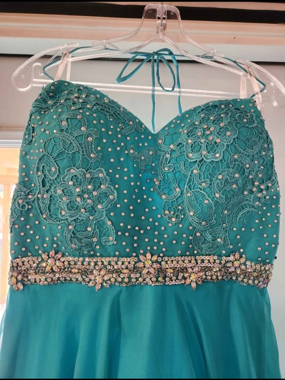Strapless Grad Dress - Picture 2 of 6